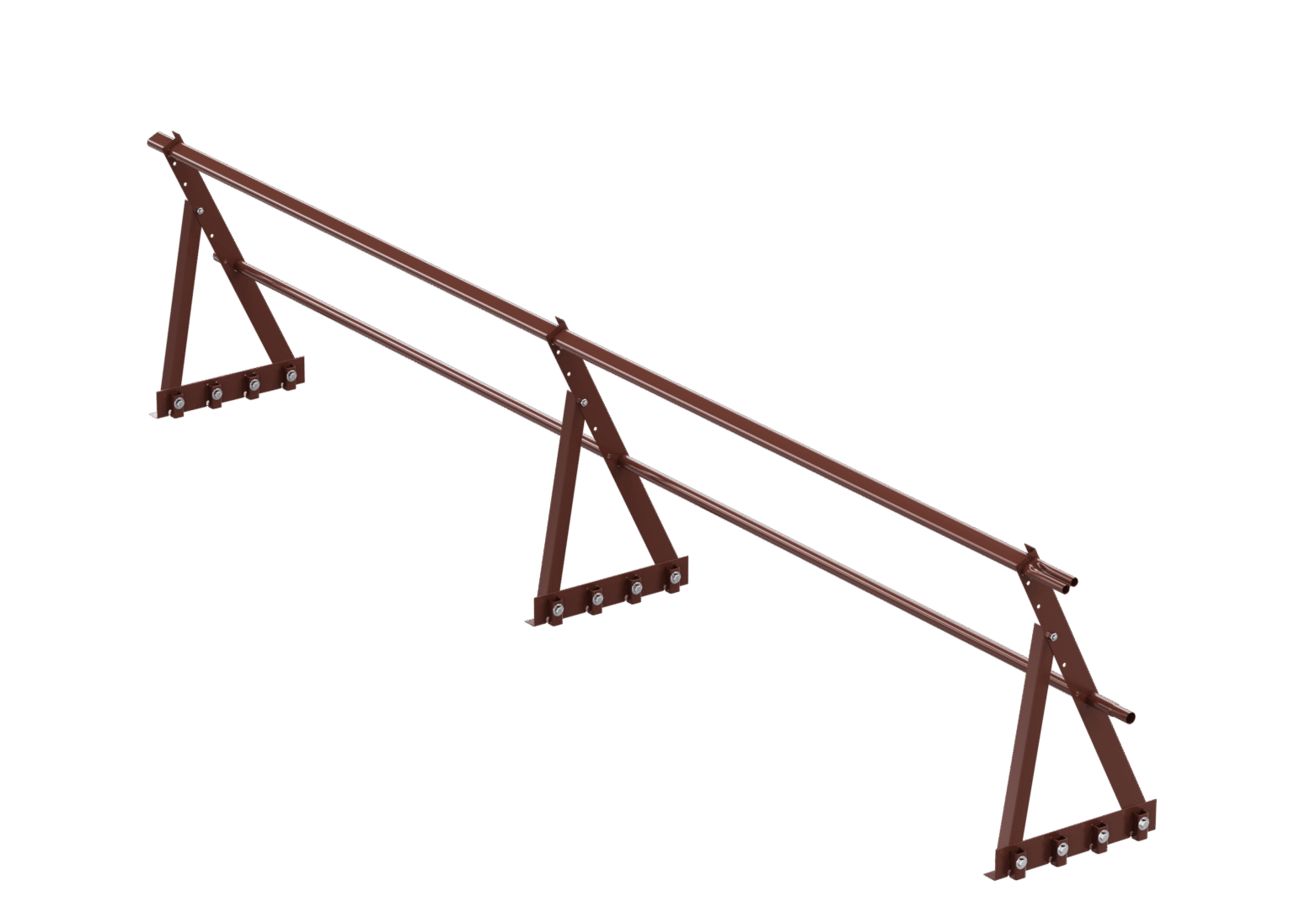 Ограждение кровельное VEGAStyle 3000х600мм для фальцевой кровли