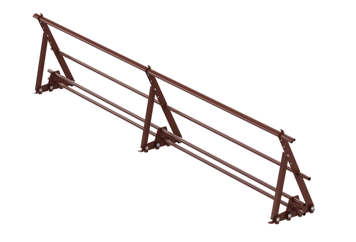 Ограждение кровельное VEGAStyle 3000х600мм для фальцевой кровли с системой снегозадержания