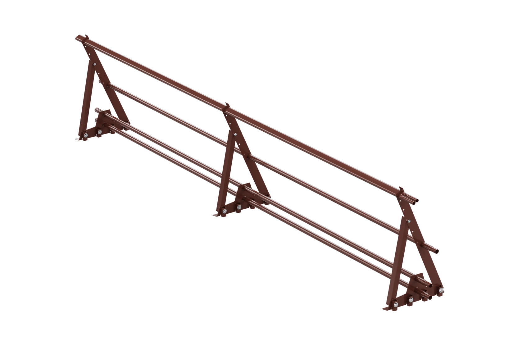 Ограждение кровельное VEGAlite 3000х600мм для фальцевой кровли с системой снегозадержания