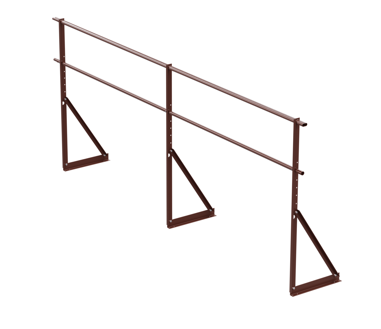 Ограждение кровельное ВЕГАСтайл 1200мм для МЧ, ПН и мягкой кровли