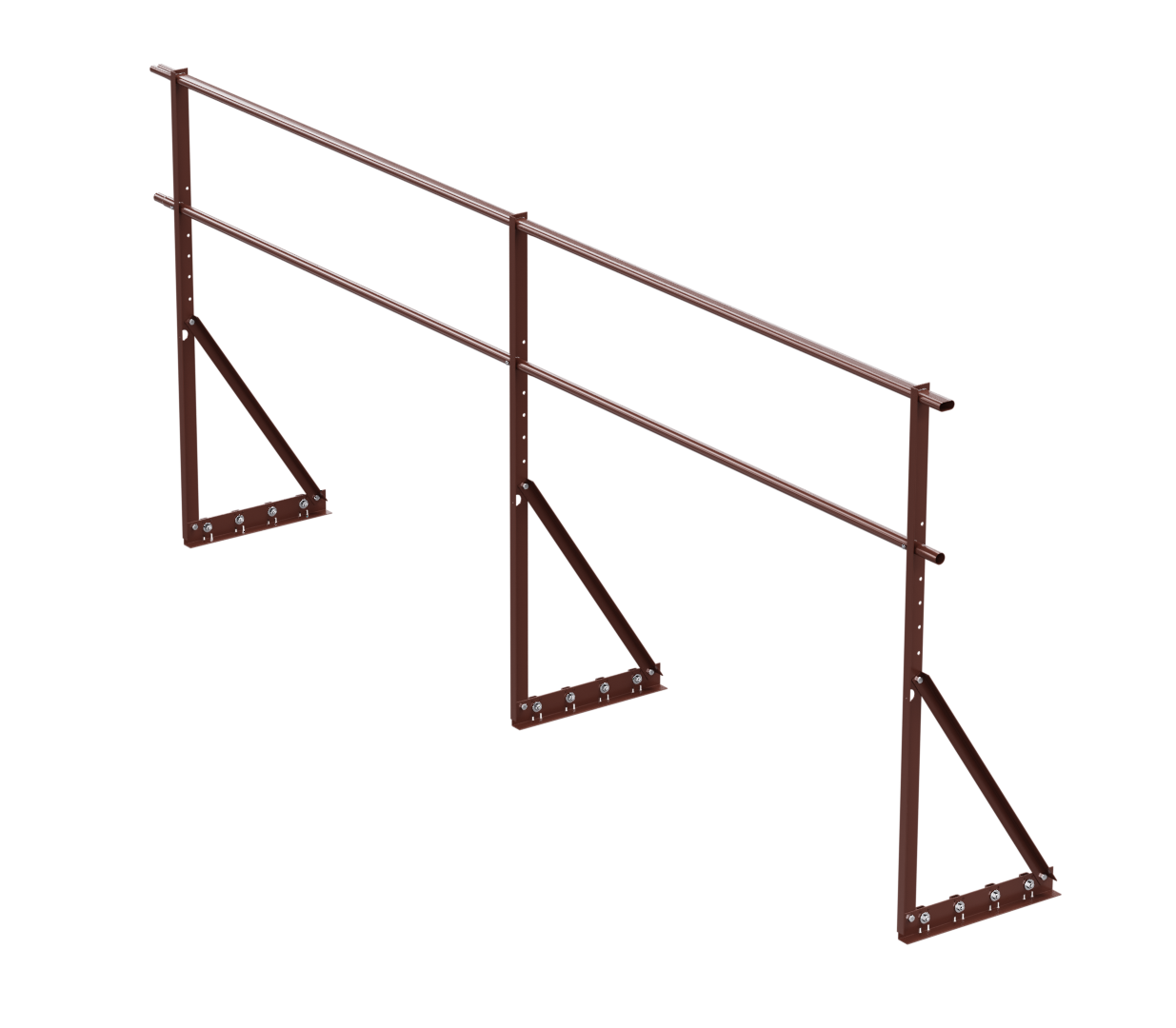 Ограждение кровельное ВЕГАСтайл 1200мм для фальцевой кровли