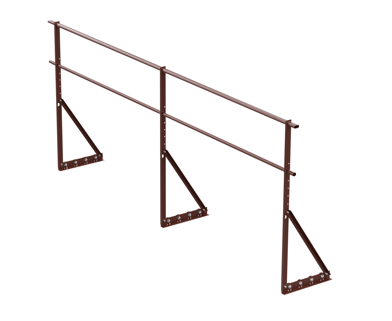 Ограждение кровельное ВЕГАСтайл 3000х900мм для фальцевой кровли