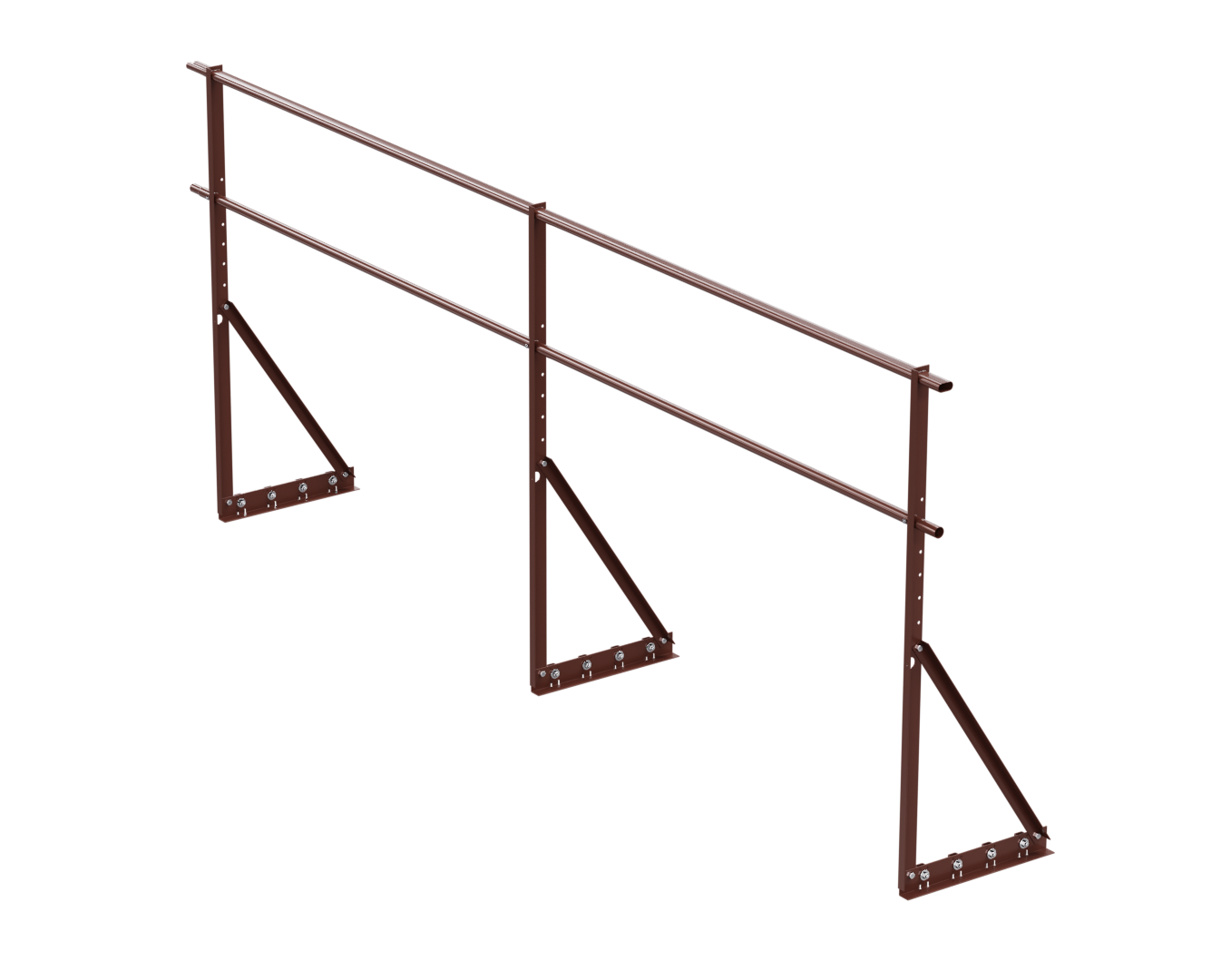 Ограждение кровельное ВЕГАЛайт 3000х1200мм для фальцевой кровли